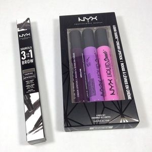 Lipstick & Eyebrow Pencil (3-in-1) Bundle